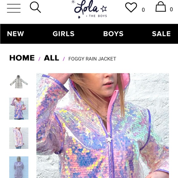 Lola and the boys raincoat - Picture 2 of 2